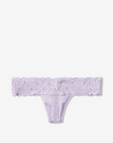 Стринги Victoria's secret PINK So Soft Lace Thong