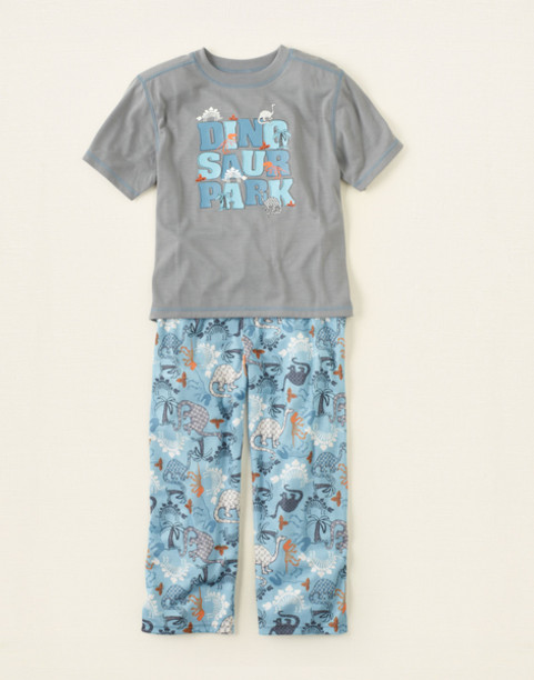 Пижама для мальчика раздельная с динозаврами Childrens Place