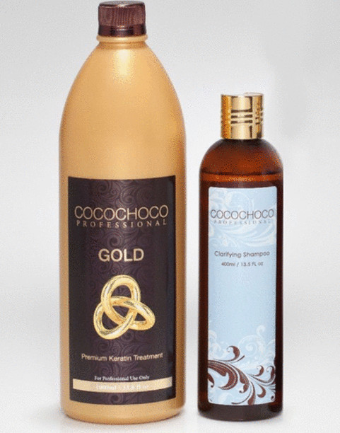 Пробный набор кератинового выпрямления Coco Choco Gold, 150