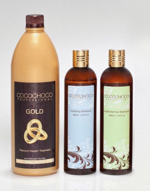 Пробный набор кератинового выпрямления Coco Choco Gold, 250